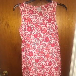 J. Jill floral dainty tank top